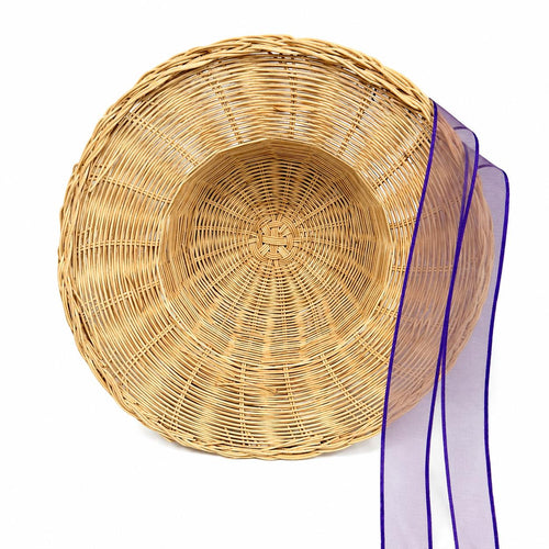 Doğal Rattan Dekoratif Şapka
