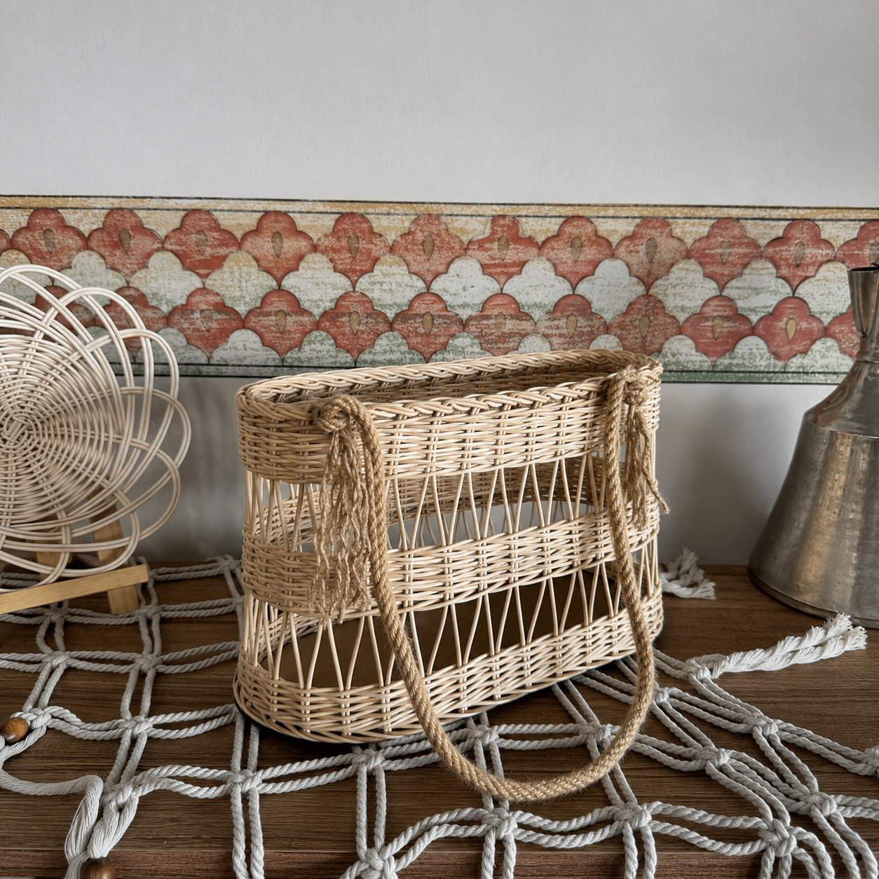 Rattan Çanta